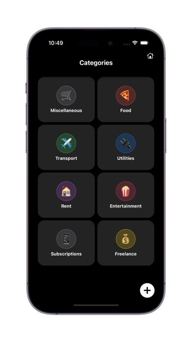 ExpenseLogger -Spending Habits Screenshot