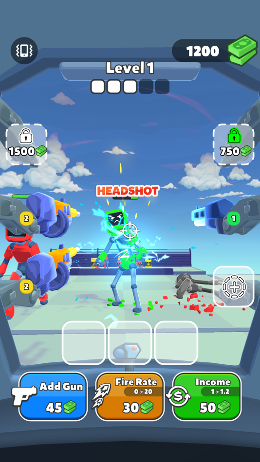 #4. Mecha Merge Assault (iOS) By: Ferhat Bicici