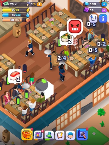 Sushi Empire Tycoon—Idle Gameのおすすめ画像5