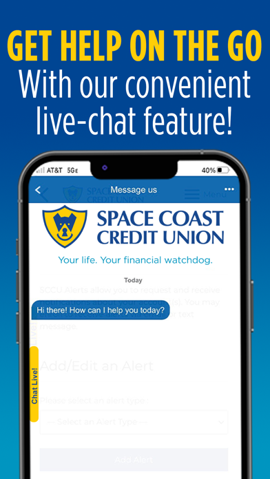 Space Coast Credit Union Screenshot