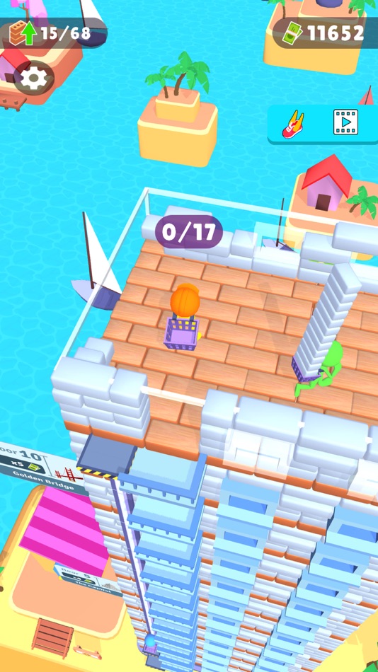 #5. Tower Master: Collect & Build (iOS) Podle: MAD PIXEL