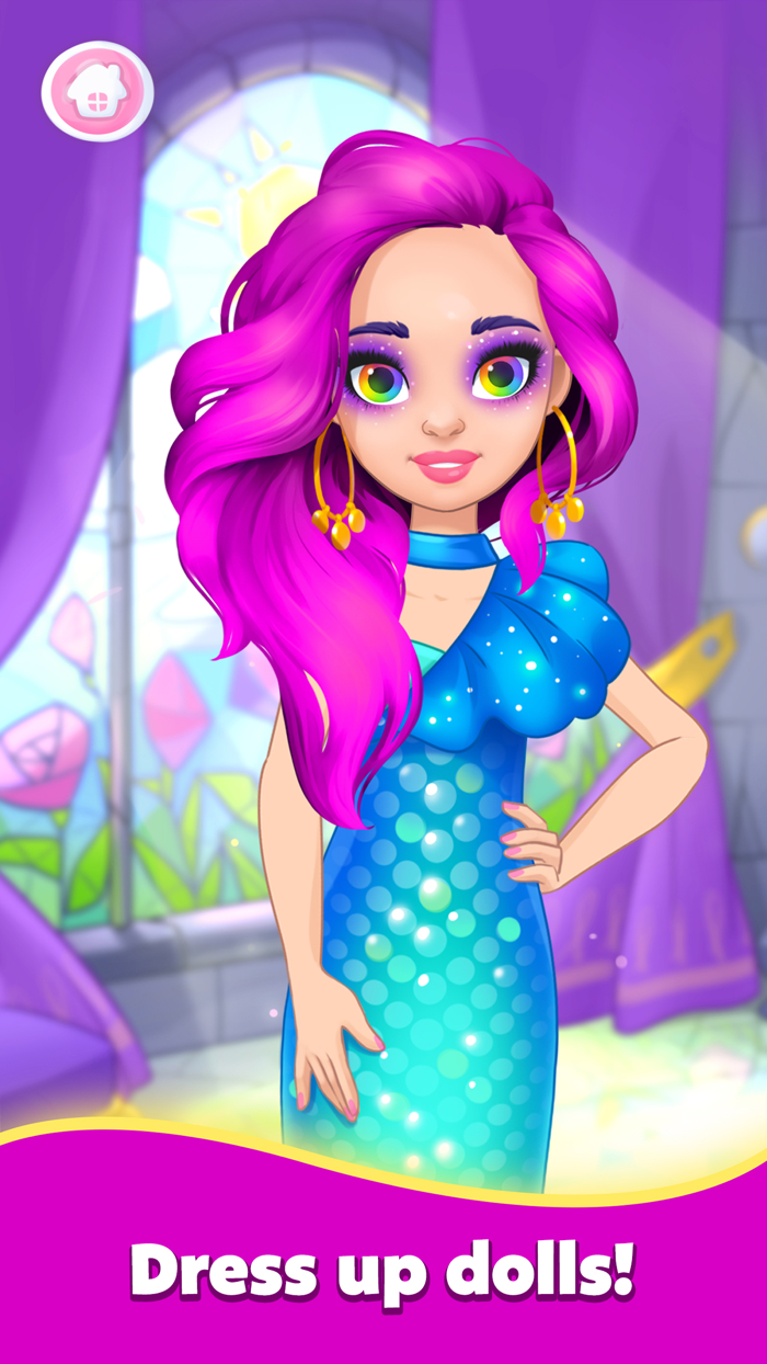 Doll Dress Up and Makeup Games 8