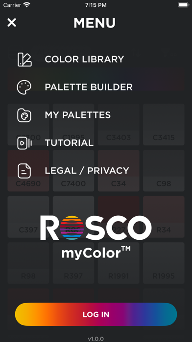 Rosco myColor Screenshot