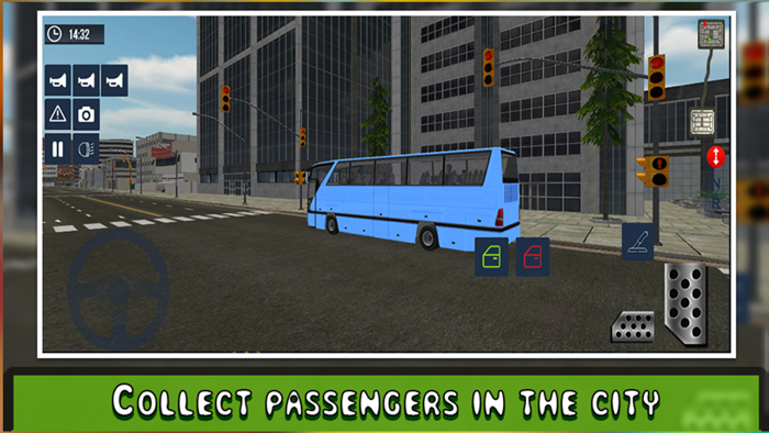 Bus Travel Drive Simulation