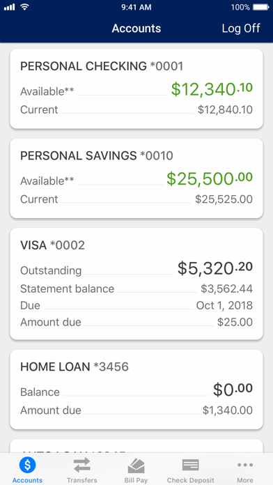 Kings FCU Mobile Screenshot