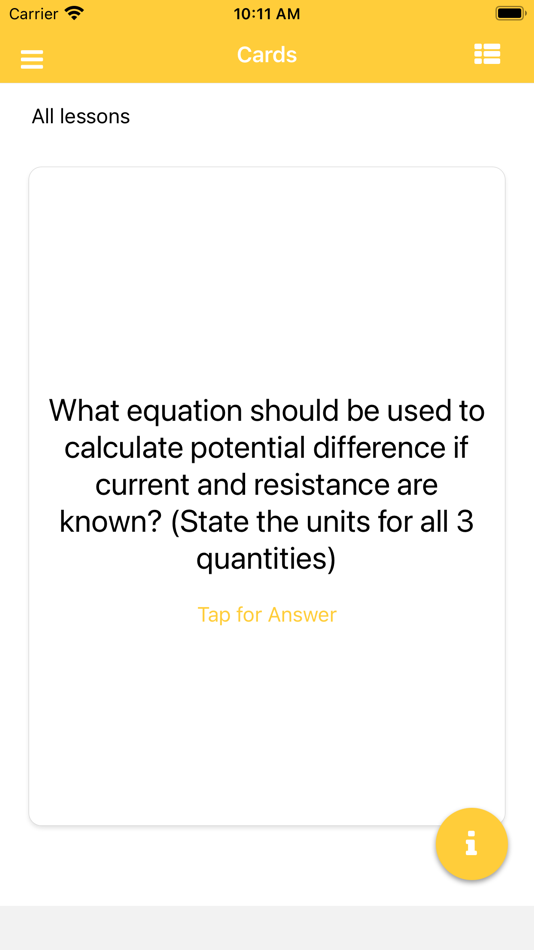 #3. GCSE Physics Flashcards (iOS) Podle: Saman Wijenayake