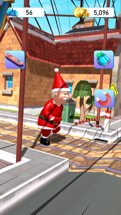 Santa Runner Christmas Eve