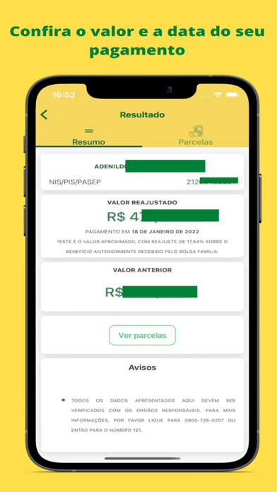 Consulta Auxílio - Guia Rápido Screenshot