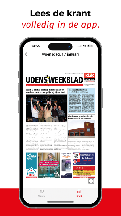 Kliknieuws: Udens Weekblad Screenshot