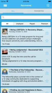 recovered podcast iphone screenshot 1
