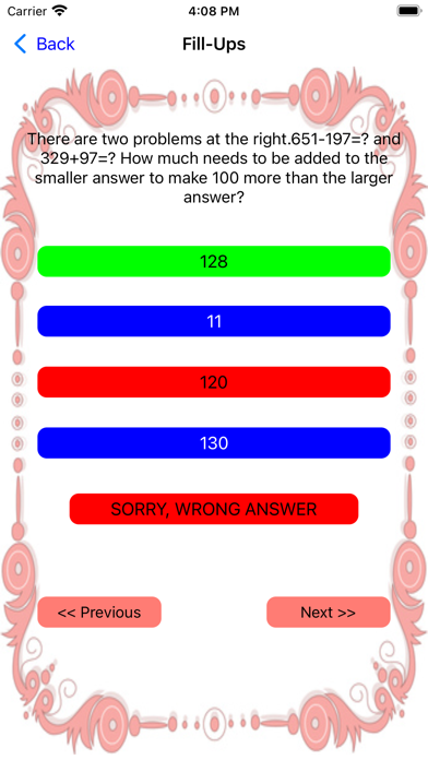 1st Grade Math-Worksheets Screenshot