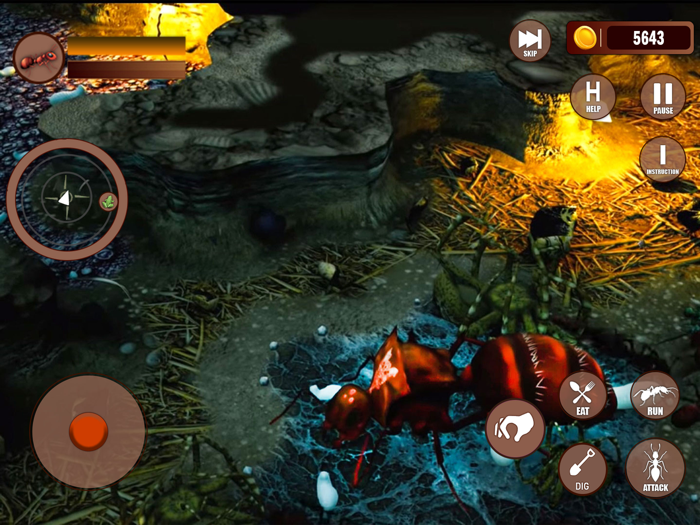 Life of Ant Colony Simulator