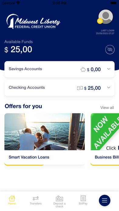 Midwest Liberty FCU Mobile Screenshot