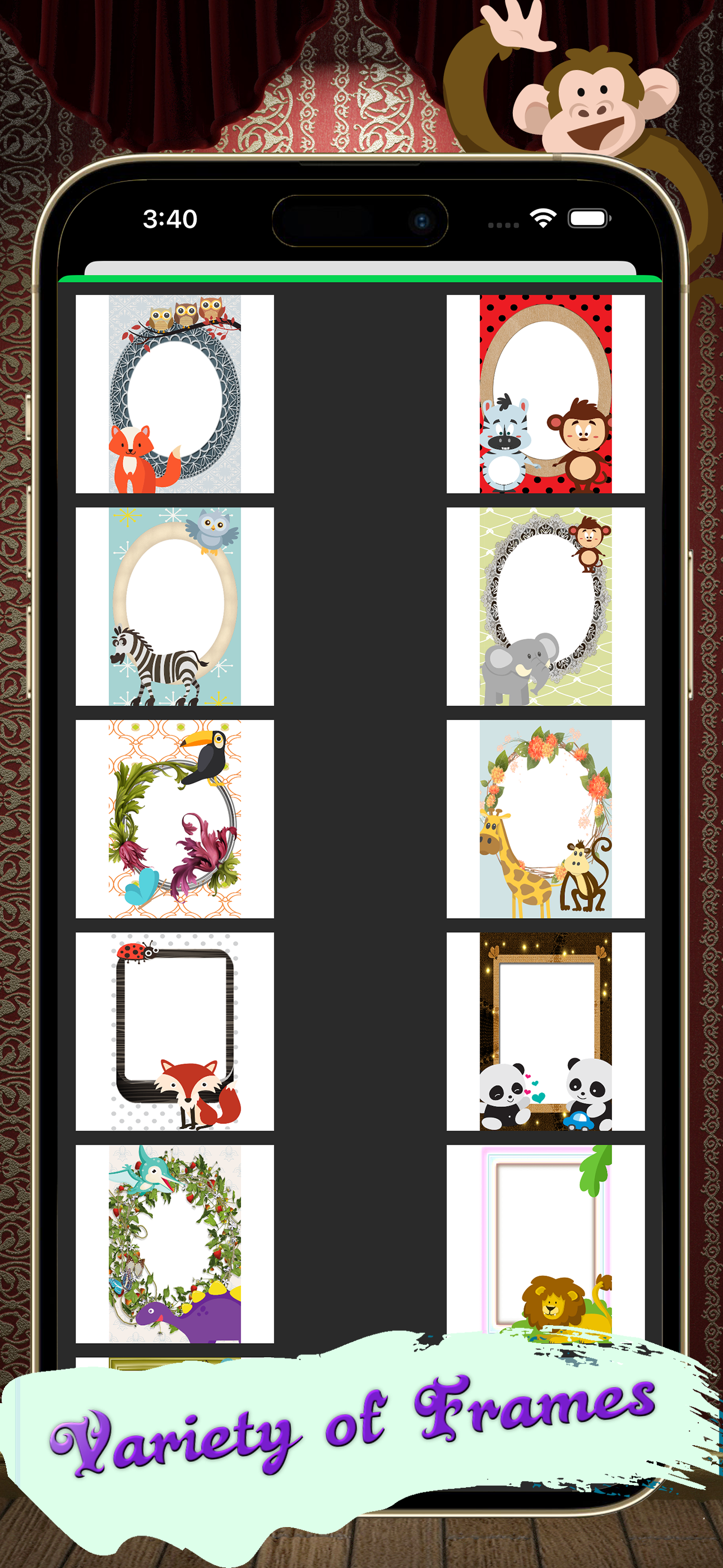 Animal Kingdom Photo Frames
