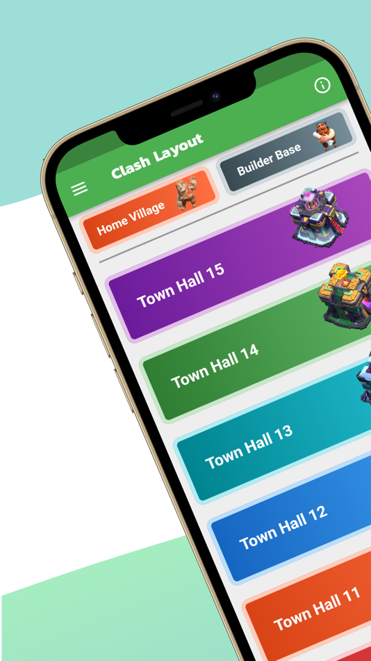 #1. Clash Layout (iOS) بواسطة: Phu Nguyen