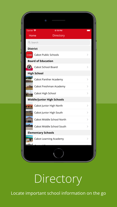 Cabot Public Schools Screenshot