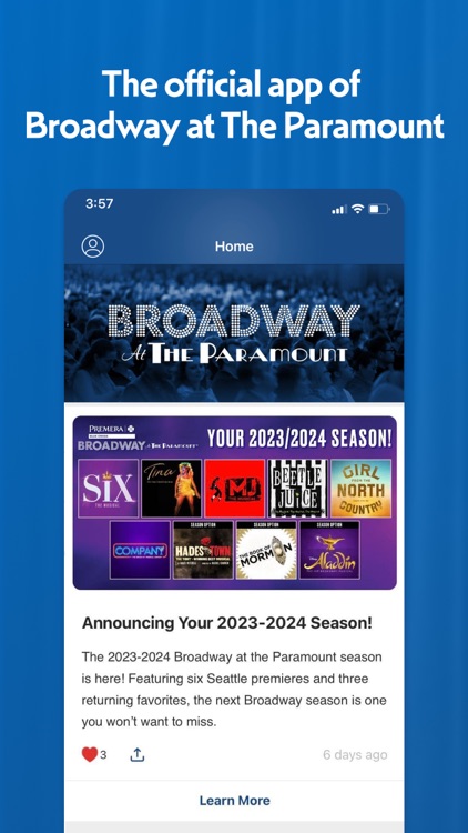 Broadway at the Paramount