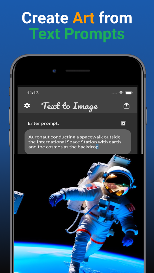 #1. Text to Image AI (iOS) By: Daniel Triay Pons