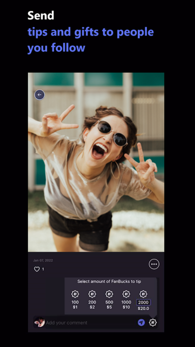 HeyFans! Screenshot