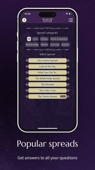Advanced Tarot Online (ATO) Screenshot
