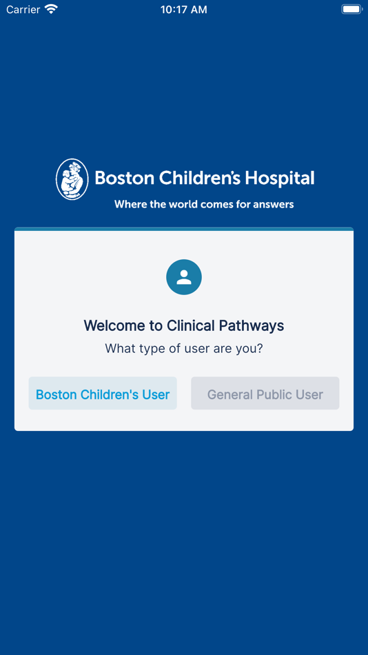 #1. BCH Clinical Pathways (iOS) 由: Boston Children's Hospital