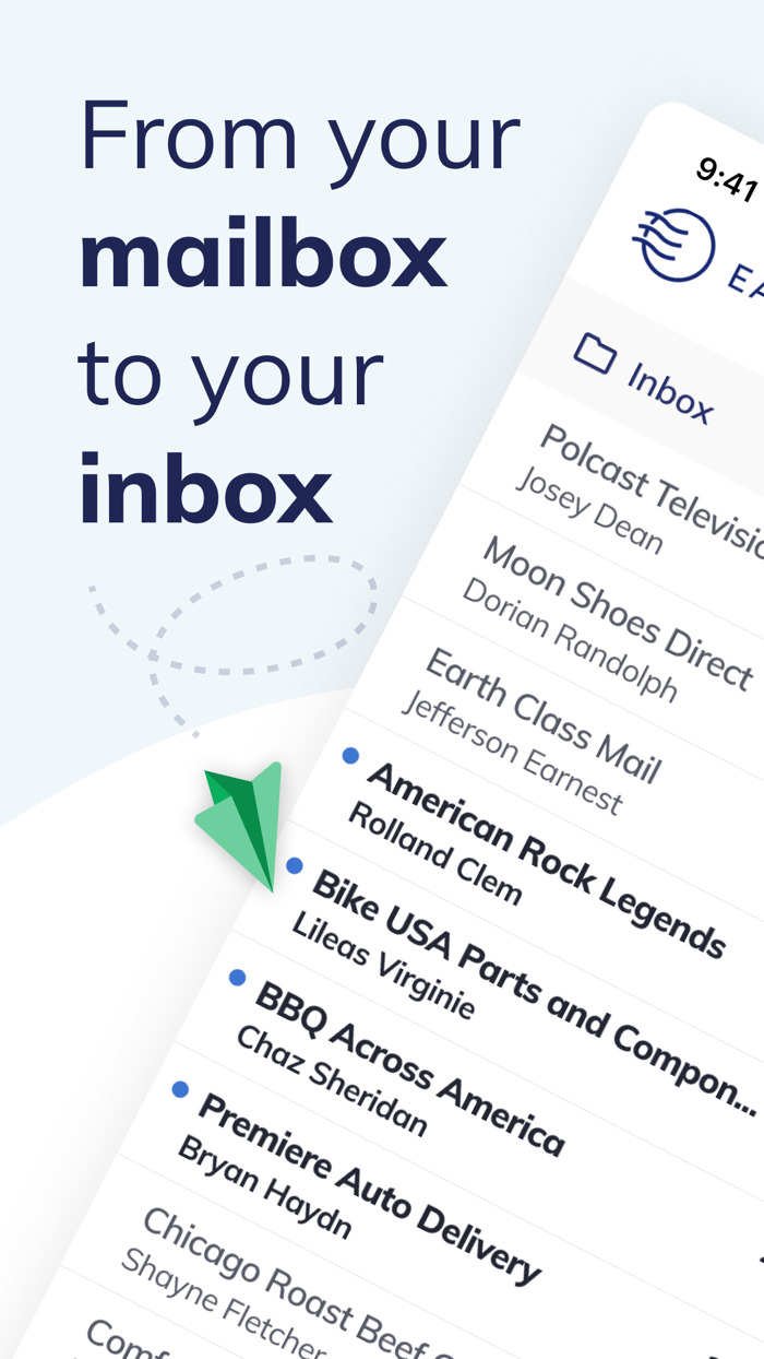 Earth Class Mail Mailbox Scan