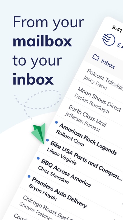 Earth Class Mail: Mailbox Scan