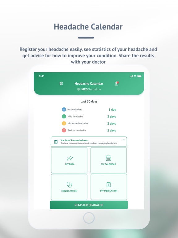 Screenshot #4 pour Headache Calendar