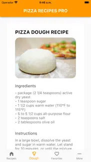 pizza recipes pro iphone screenshot 3