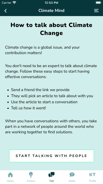 Climate Mind Screenshot