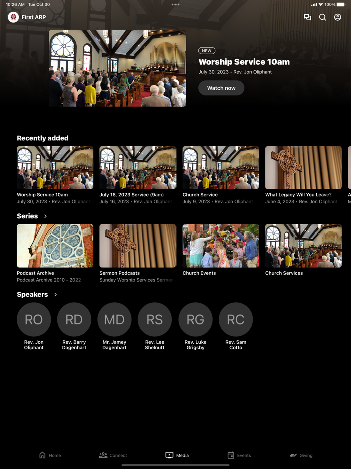 First ARP Church Rock Hill