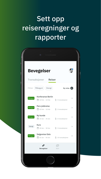Mitt bedriftskort Screenshot