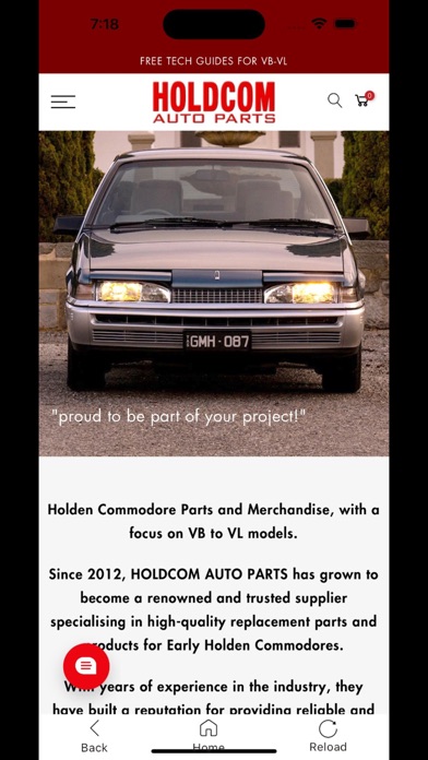 HOLDCOM - Commodore Parts Screenshot