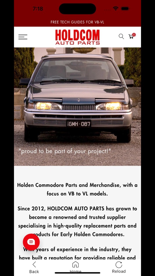 HOLDCOM - Commodore Parts (iOS) 由: Steve Haebich HOLDCOM - Commodore Parts (iOS) 由: Steve Haebich