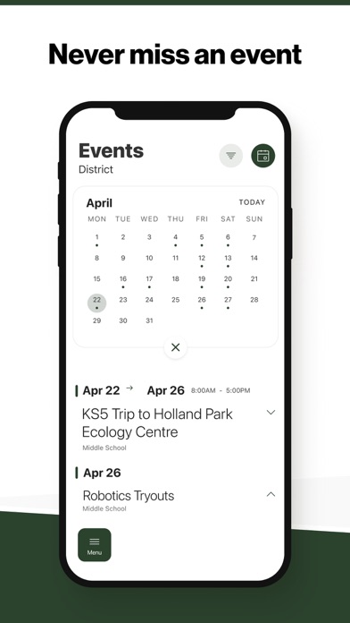 Bradley Union School District Screenshot