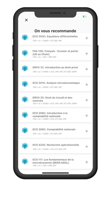 Campus Virtuel Screenshot