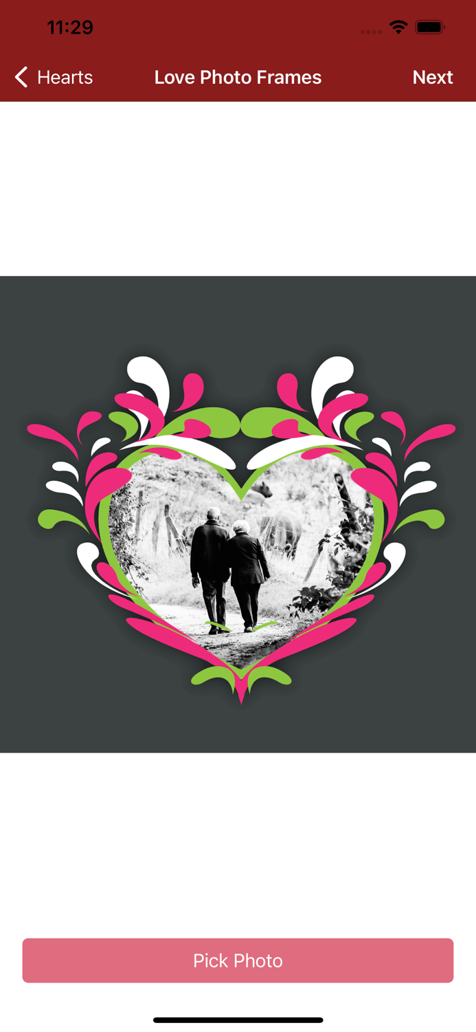 Love Photo Frames - Editor