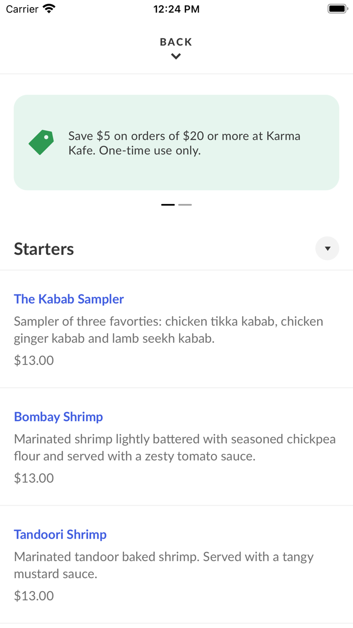 Karma Kafe Indian Bistro