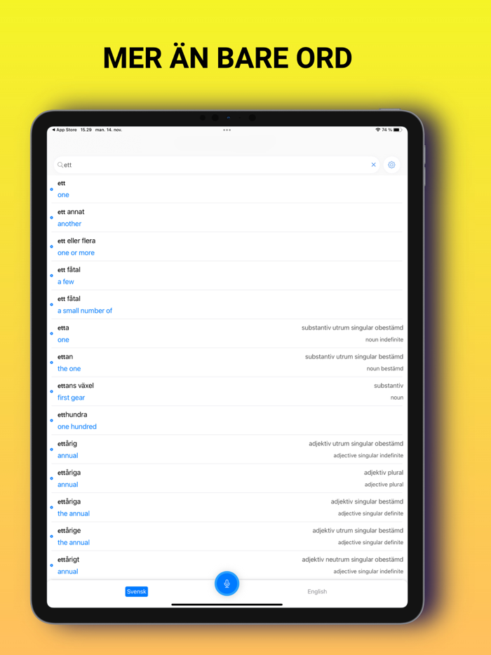 LexPal Svensk-Engelsk