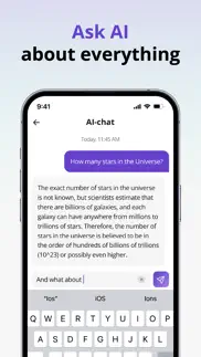 talkit: chat bot ai assistant iphone screenshot 2