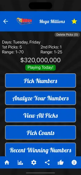 Game screenshot Lucky Lotto Number Picker hack