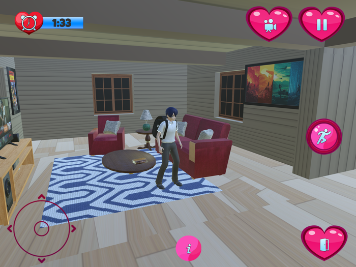 Anime School Love Story Games