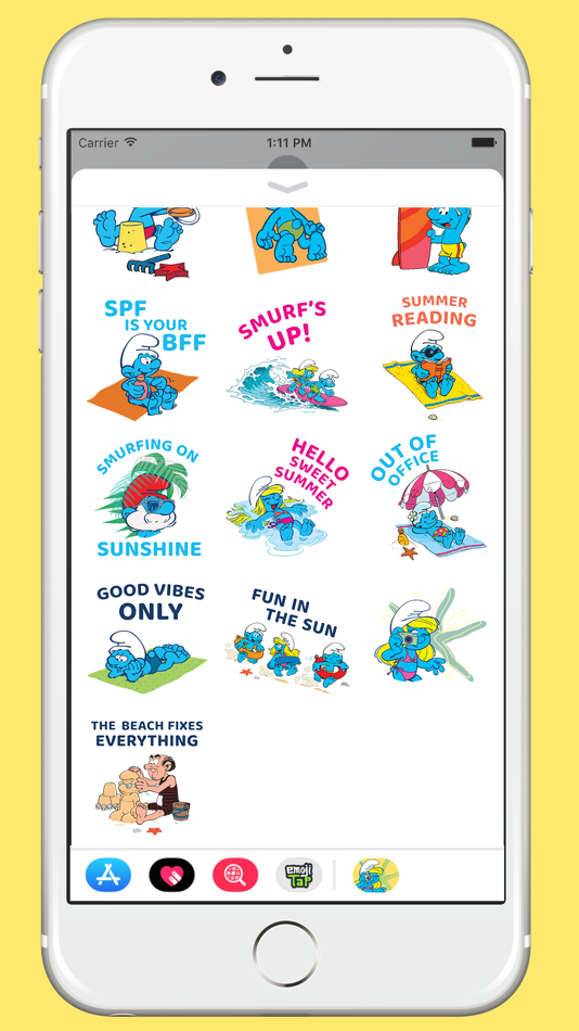 #4. The Smurfs: Hello Summer (iOS) 由: Bare Tree Media Inc