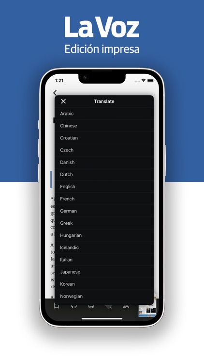 La Voz - Edición Impresa screenshot-5
