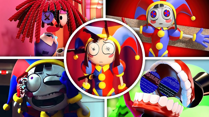 Amazing Digital clown