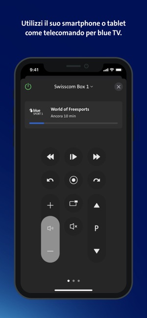 Swisscom blue TV su App Store