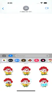 tiny clown emojis iphone screenshot 3