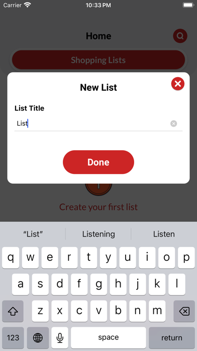 ShopListGo - For You Screenshot