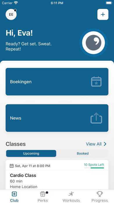Sport Accent. Screenshot