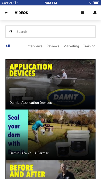 Damit Dam Sealer Screenshot